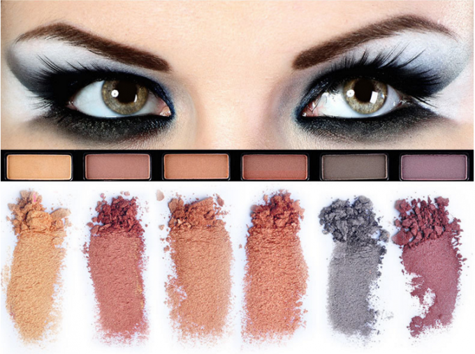 Palette professionnelle de fard à paupières de couleur des cosmétiques 78 de maquillage d'oeil pour des femmes