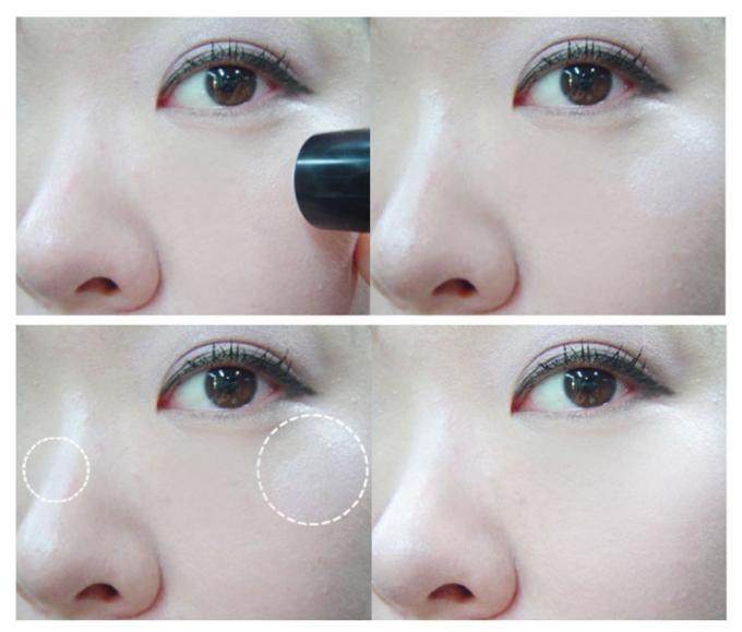Bâton de crayon correcteur de maquillage de couverture totale pour des taches brunes sur le visage, couleur adaptée aux besoins du client