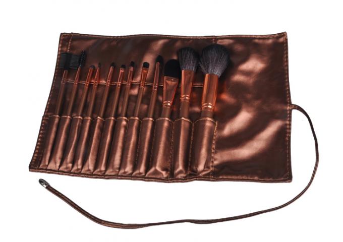Brosses de base synthétiques de brosse de lecture/doucement de maquillage de maquillage de marque de distributeur pour le voyage