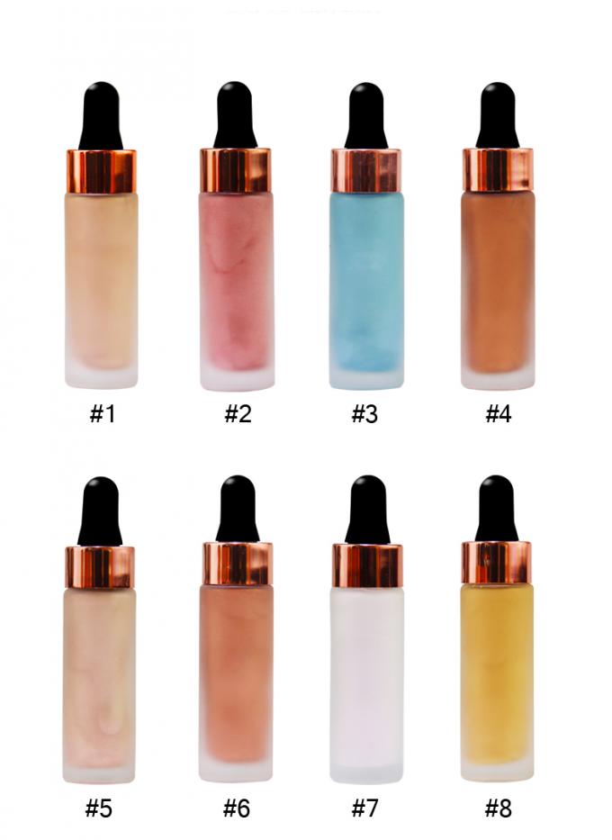 Type élevé de liquide des produits de maquillage de barre de mise en valeur/point culminant de maquillage de visage de colorant 15ML