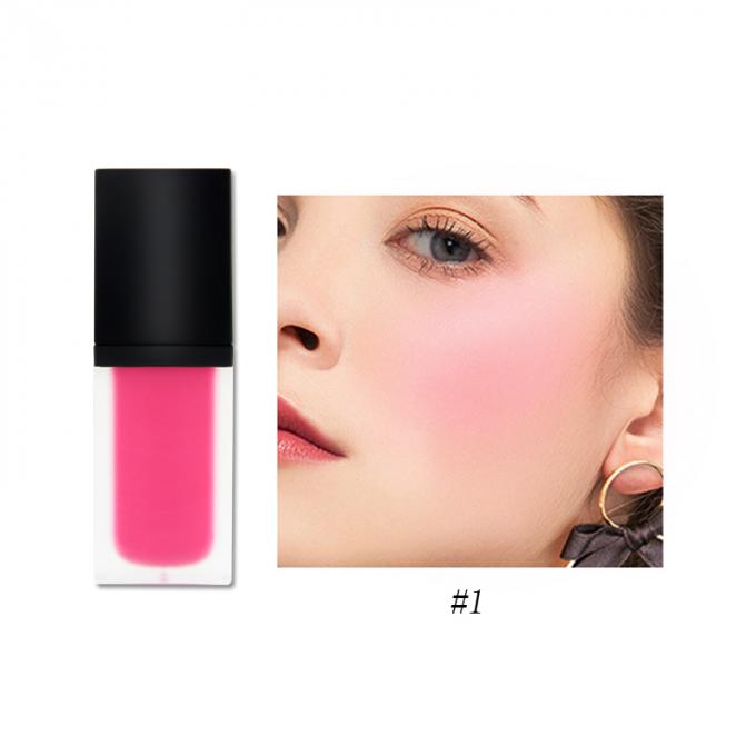 Le maquillage minéral de visage d'ingrédient rougissent couleurs durables de haut colorant des 5 faciles à porter
