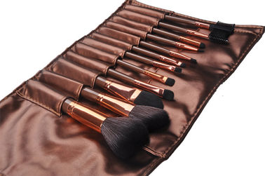 Private Label Synthetic Basic Makeup Brush Set / Soft Makeup Brushes For Travel