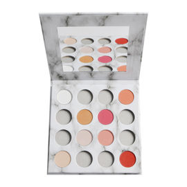 Chine La haute de marbre vide de palette de fard à paupières de maquillage pigmentée créent votre propre plat usine